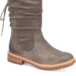 Sofft Taupe Lace Up Boots
